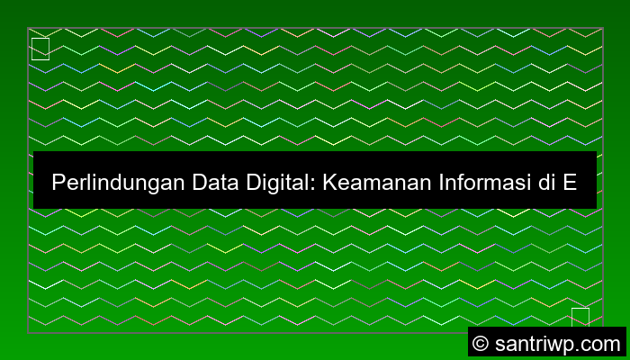 perlindungan data digital