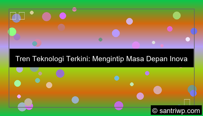 desain tren teknologi